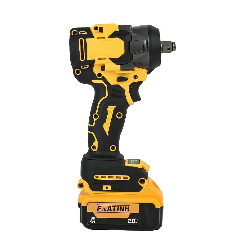 TEMU Impact Wrench For 20v Battery, 450 Lb-ft (600 Nm) Brushless 1/2 Inch Impact Wrench, 3300 Rpm High Torque Impact Gun, Electric Impact Wrench For Cars And Home Use, (tools ) Christmas Gift