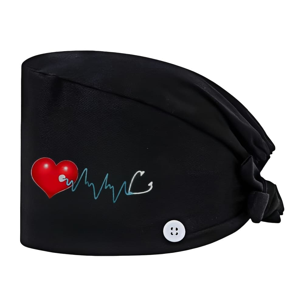 TEMU A Women's Printed Work Featuring A , Stylish And Versatile, Suitable For Nurses, Beauticians, And Other Professionals, As Well As For Cleaning And Housekeeping Tasks