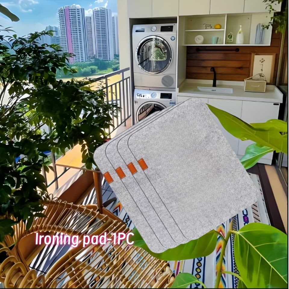 TEMU Advanced Ironing Pad - Durable, Portable, And Heat-resistant, Suitable For Quilting, Sewing, And Crafts - Foldable Design, Ideal For Home And Travel Use