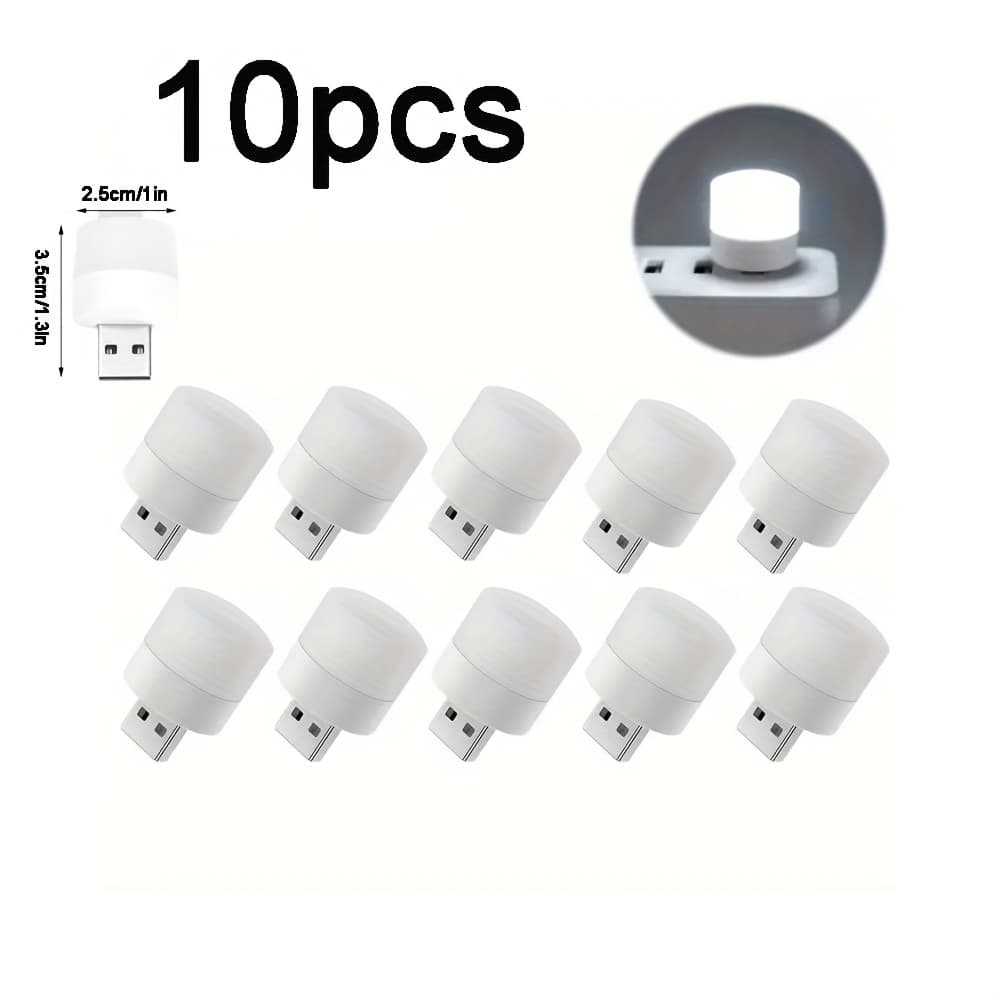 TEMU Nbbuff Mini Led Light For Bedroom, Protection Reading Lamp, Usb Plug For Computer Power Charging, For Reading Lamp, Bedroom Night Light, Bedside Lamp, Decor Lamp