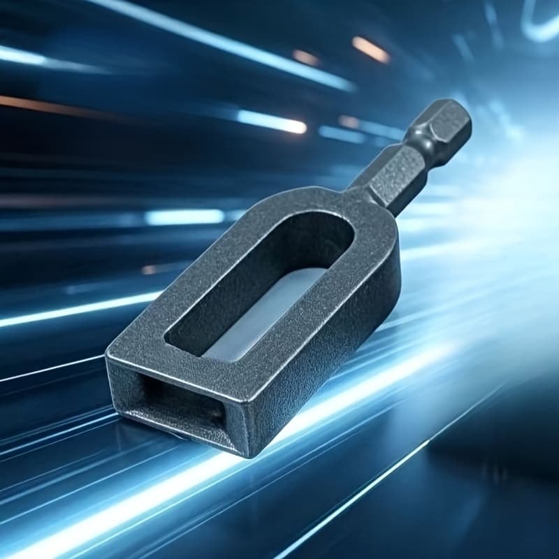 TEMU Newly Designed Wire Twister, Drill Bit Accessory, For Tying And Wires, Quick Knotting Tool, Wire Tying Accessory For Construction And Fencing