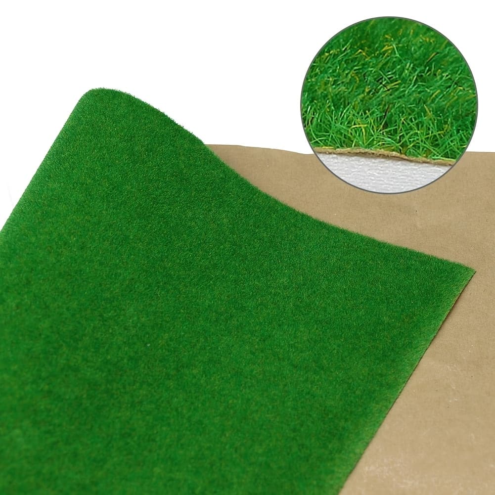 TEMU 0.4m X 1m Green Grass Mat Model Lawn Turf Carpets Model Indoor Architectural Layout