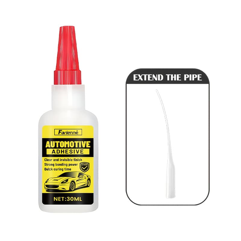 TEMU Automotive Plastic Adhesive - Exterior Body Repair Glue, Bumper Repair Agent, High-strength Adhesive For Lamps And Mirrors, Quick-drying , Ideal For Automotive Applications