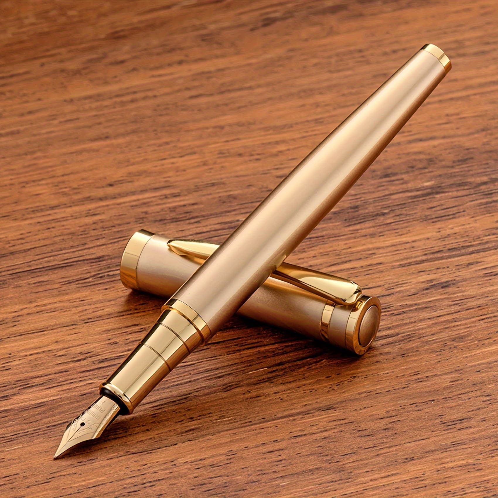 TEMU 2025 Most Popular Luxury Multiple Colors Metal Pen Promotional Items Fountain Pen Without Ink