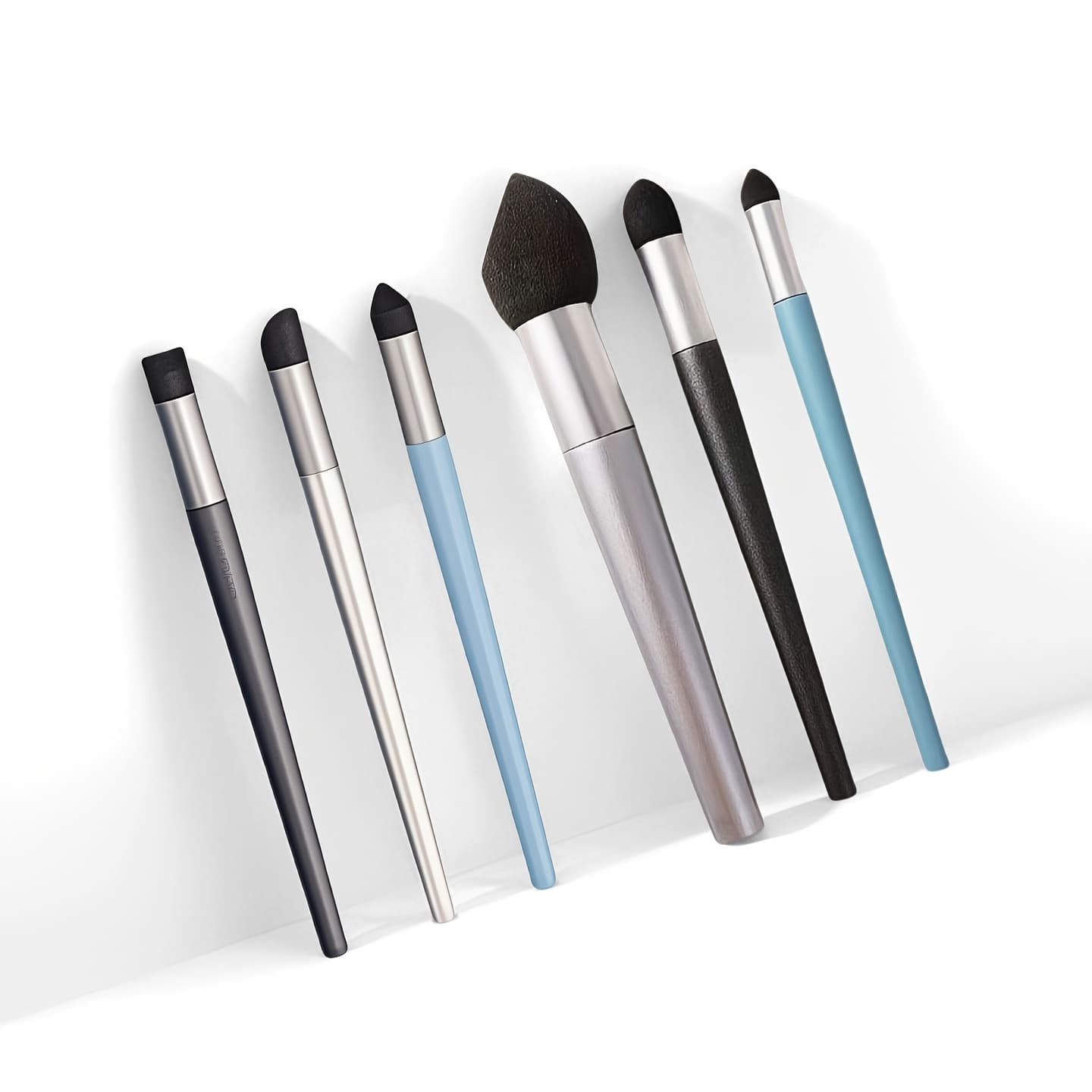 TEMU 3 6 Washable Sketching Sponges And Brushes, Suitable For Sketching, Heavy Oil Pastels, Emphasizing Gray Detail Handling, Rendering, Blending, And Erasing