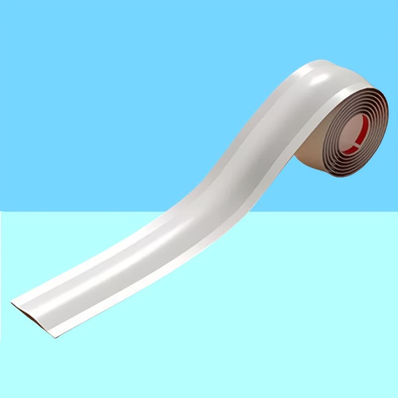 TEMU 4 Rolls Of Wire Tape | Instantly Hide Messy Wires In Corners With Application! | Flexible And , Fits Perfectly Along Walls And Corners | White Matte