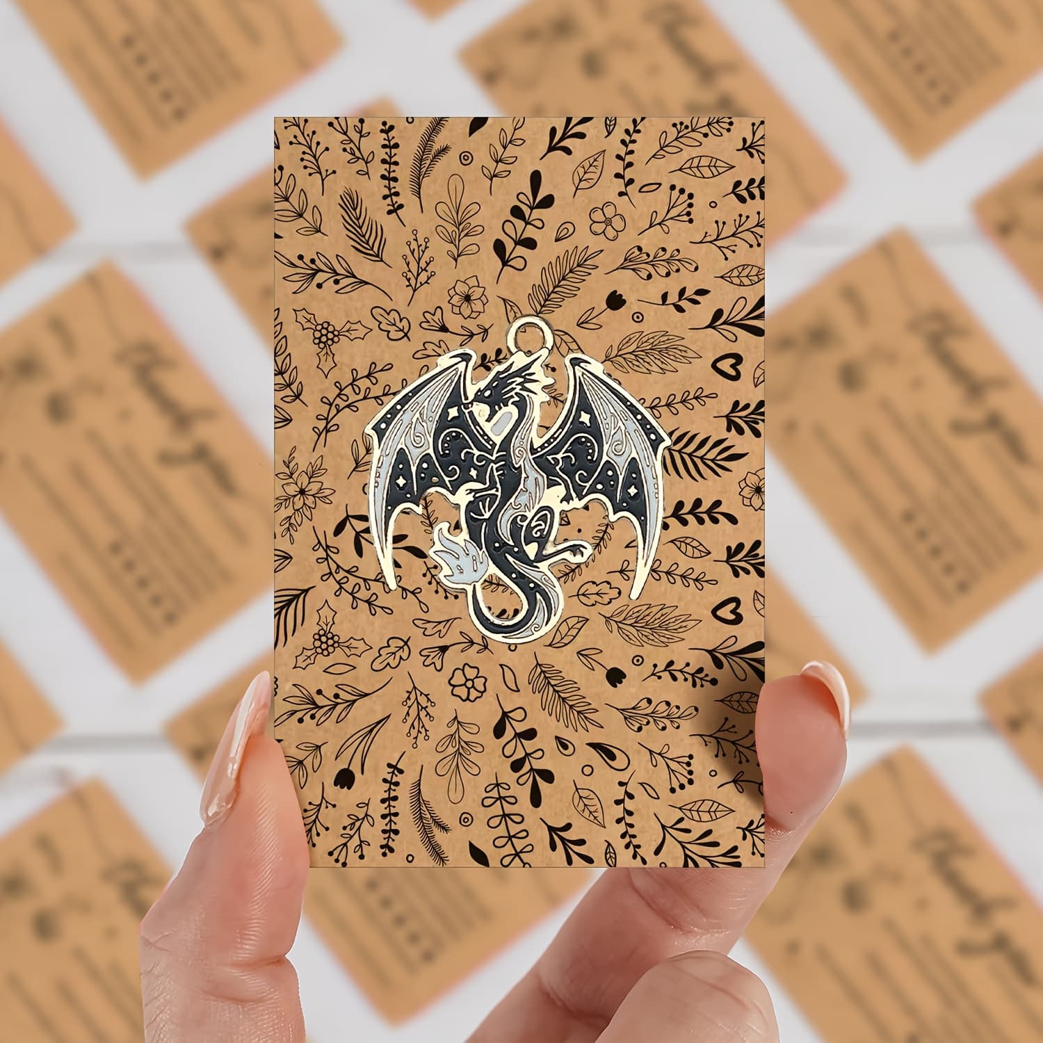 TEMU 1pc Flying Dragon Sewing Organizer, Magnetic Flying Dragon Shaped Cross Stitch Needle Holder Embroidery Needle Holder Embroidery Needle Seat Decorative Magnetic Needle Holder, Storage Additions