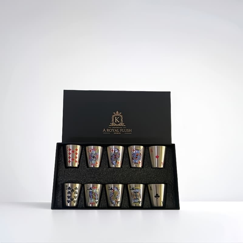 TEMU Stainless Steel Cocktail Glasses, Rum Glasses, Whisky Glasses, Gift Packaging, Making It Convenient For You To Deliver Gifts
