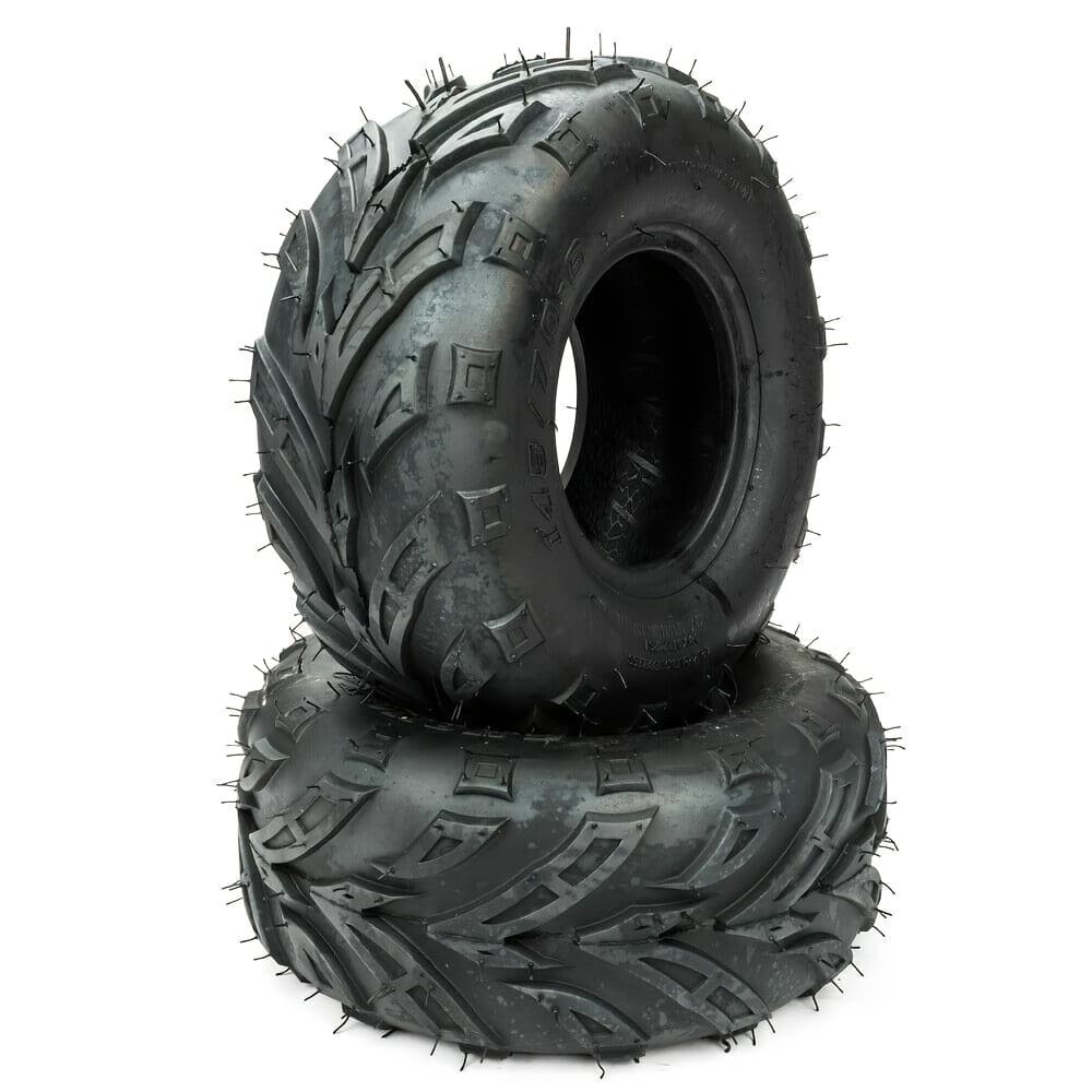 TEMU 16x8.00-7 Set Of 2 Atv Utv Tires, Qm361 4pr
