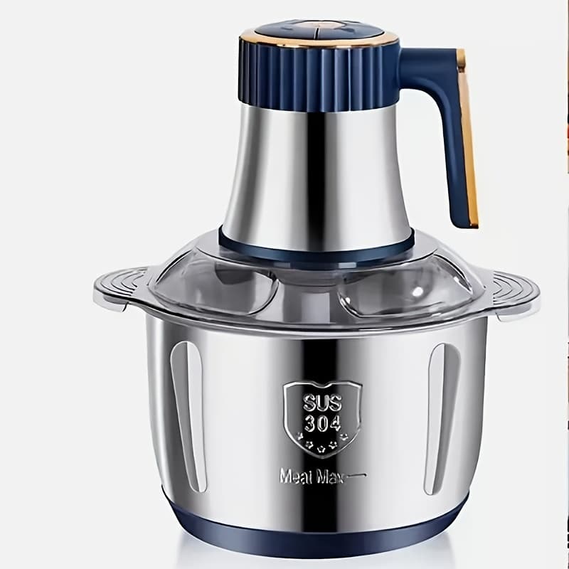 TEMU 5l Electric Food Chopper, Food Processors, Meat Grinder Steel, Capacity, Vegetable Chopper, Suitable For Food And Chopping