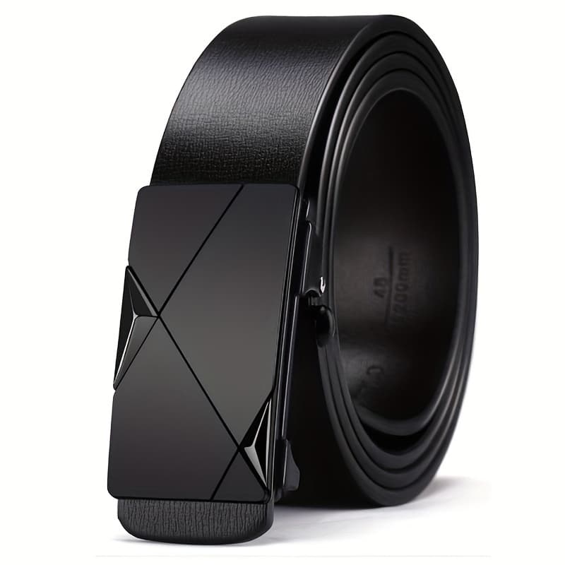 TEMU Mens Belt Leather Ratchet Belt For Men Dress And Casual With Adjustable ,