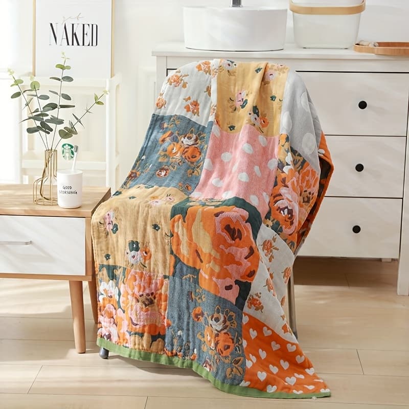 TEMU 1pc 100% Cotton Bath Towel, Soft-quick Dry-absorbent Bath Towel, Not Pill, Not Shed Fibers.peerfect For Home &beach Use, 31*63inch