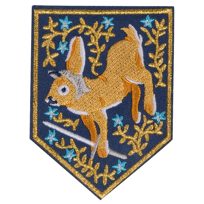 TEMU 1pc Medieval Rabbit Embroidered Patch Morale Humorous Badge For Clothing Jacket Trucker Hat Gift