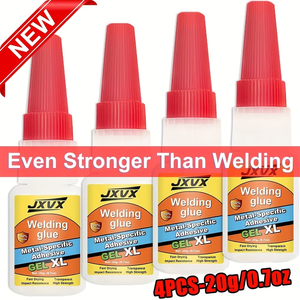 TEMU 20g-50g 4/6/8pcs Used For Basic Household Use, Maintenance And Manufacturing Glue Preliminary Fixation Strong Glue, , Wood Glue, Rubber Glue Repair Adhesive