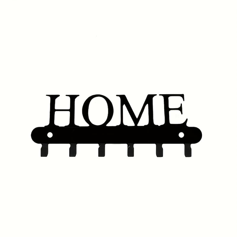 TEMU 1 Stylish Metal Key Holder - Wall-mounted, Rust-resistant Key Hook, Ideal For Home, Coats, Hats, Towels, Kitchen, Bathroom - , Perfect For Doors, Umbrellas, Raincoats