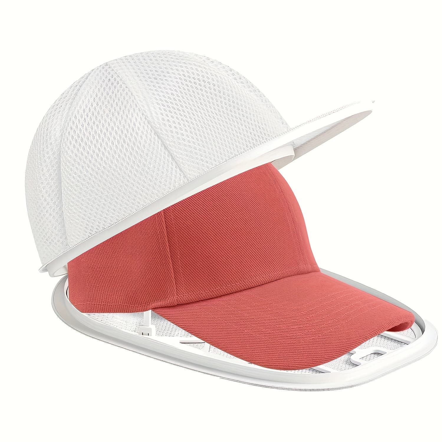 TEMU Baseball Cleaning Bag - Baseball Cleaner, Holder Baseball Cleaner, Hat Cleaning Bag For Washing Machines, Washing Machine, Baseball Cleaning Cage And Hat Cleaning Bag, , Laundry Hampers
