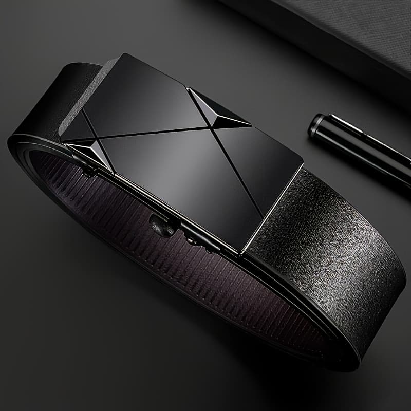 TEMU Men's Alloy Belts, Popular Business Belts, Fashionable Jeans Belts, , Casual, Ideal For Husband Or Boyfriend