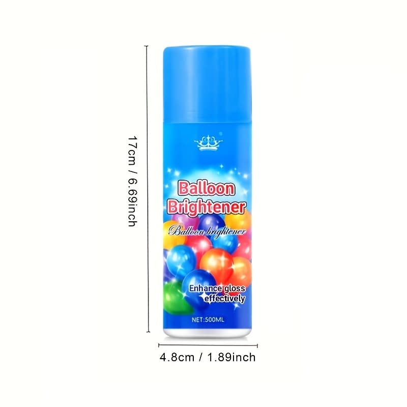 TEMU 500ml Latex Balloon Brightening Spray - A Shimmering Party Decoration That Balloons Vibrant And Attractive, Perfect For Weddings, Birthdays, And Celebrations
