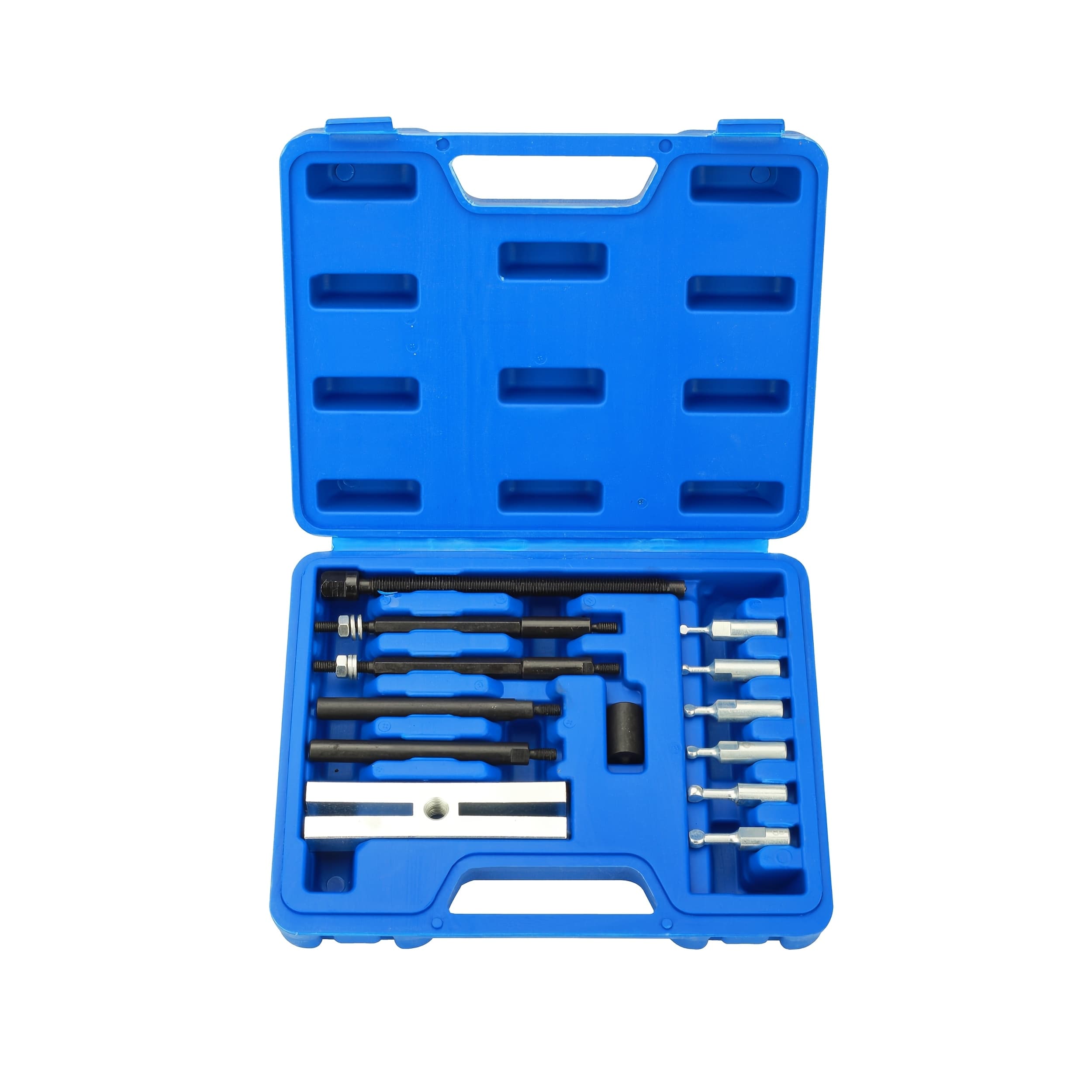 TEMU 13pcs Embedded Bearing Puller Set, Insert Wheel Bearing Removal Tool With 6pcs Ball Ended Threaded Puller Adapters