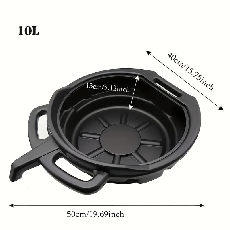 TEMU Oil For Changing Oil, 2.64 Gallon Capacity Oil Change Tools With Pour Spout & Lip