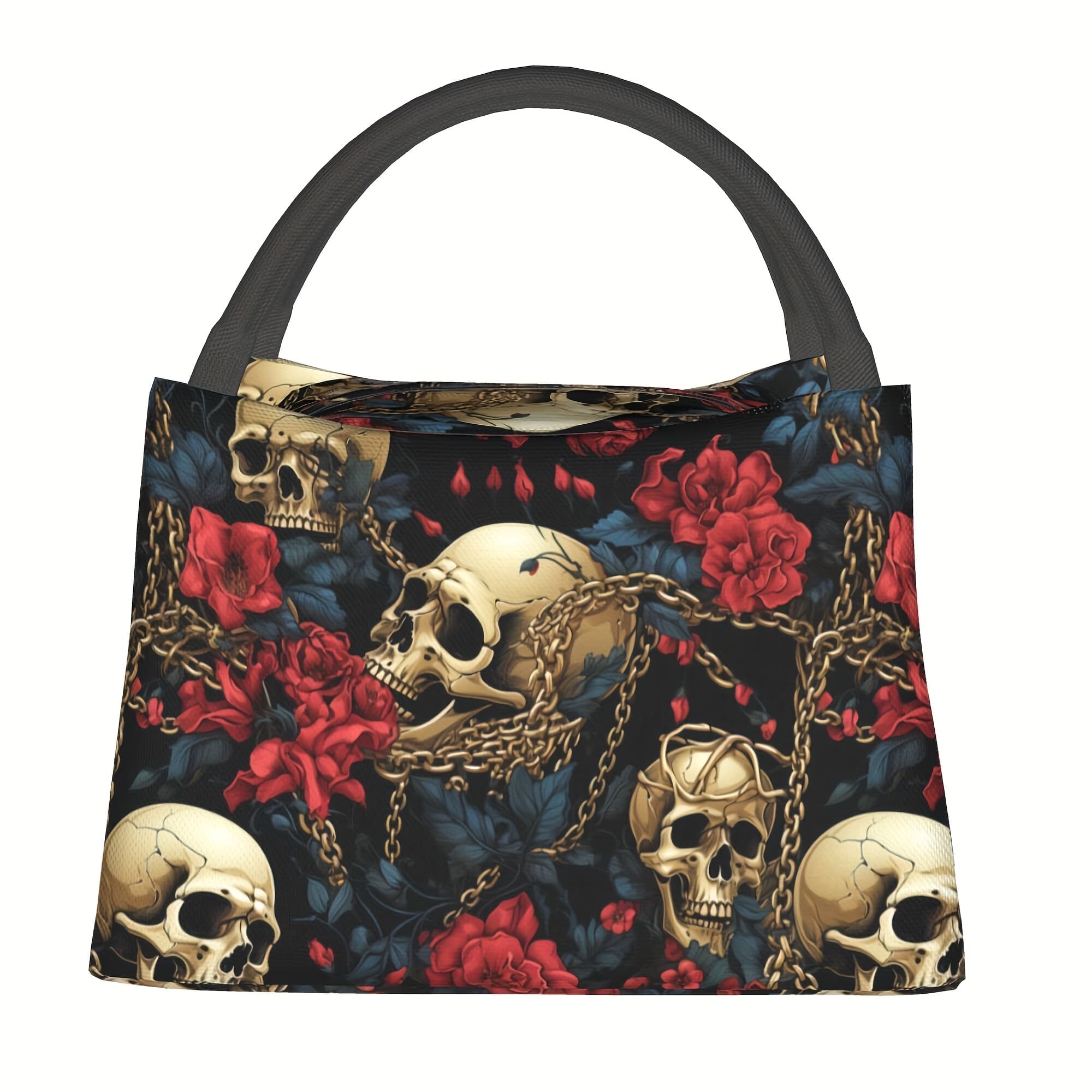 TEMU 1pc Of A Design, A Portable And Reusable Cooler Bag, Insulated For Meals, Ideal For Home, Dining Establishments, Workplaces, And Outdoor Activities. Perfect As Birthday And Holiday Presents For ,