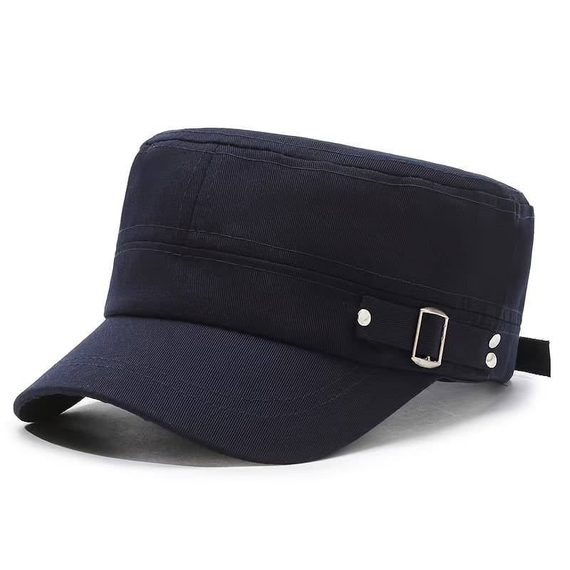 TEMU Adjustable Flat - Unisex , Hat. Fashionable Detail. Cloth