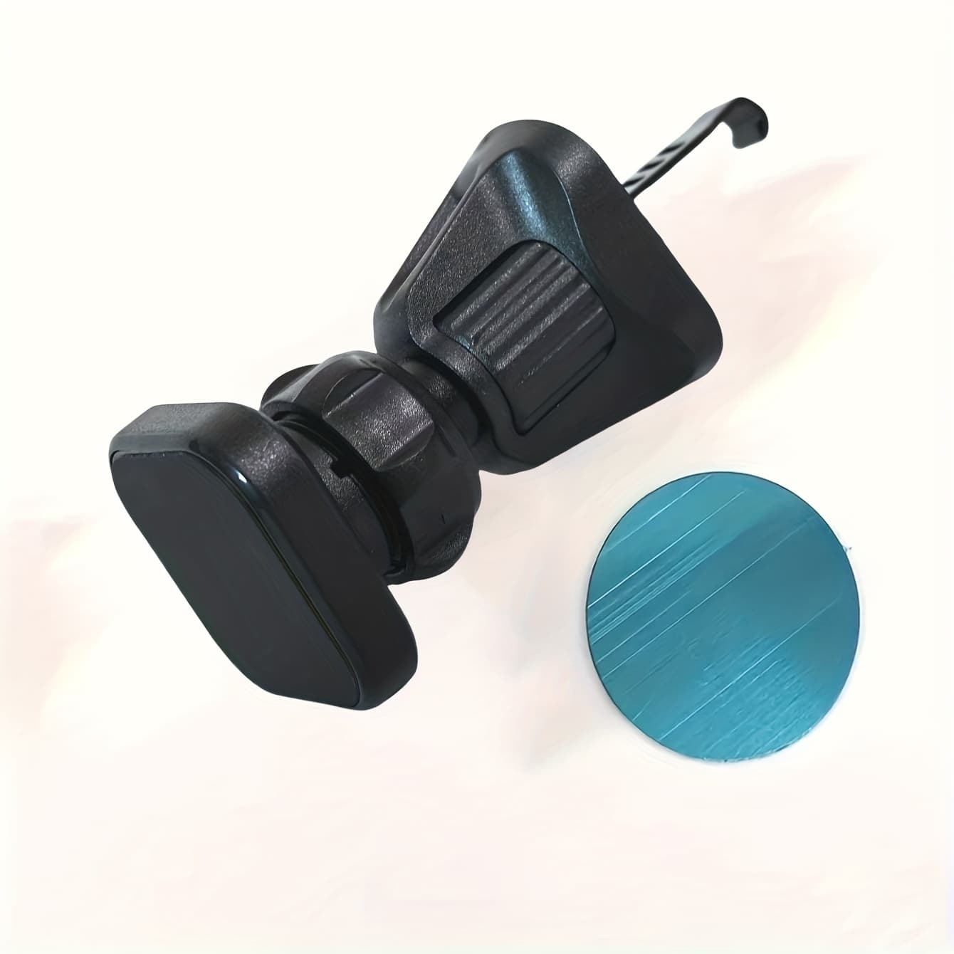 TEMU Magnetic Car Phone Holder Universal Car Bracket Universal Mobile Phone Air Outlet Bracket Magnetic Phone Holder 360 Degree Rotatable Car Bracket Clip Bracket