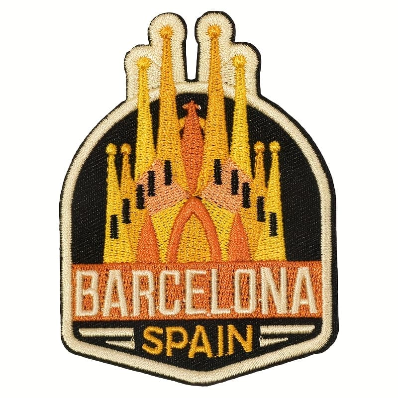 TEMU 1-pack Travel Patch, Iron-on Badge Souvenir Decal Fabric Patch