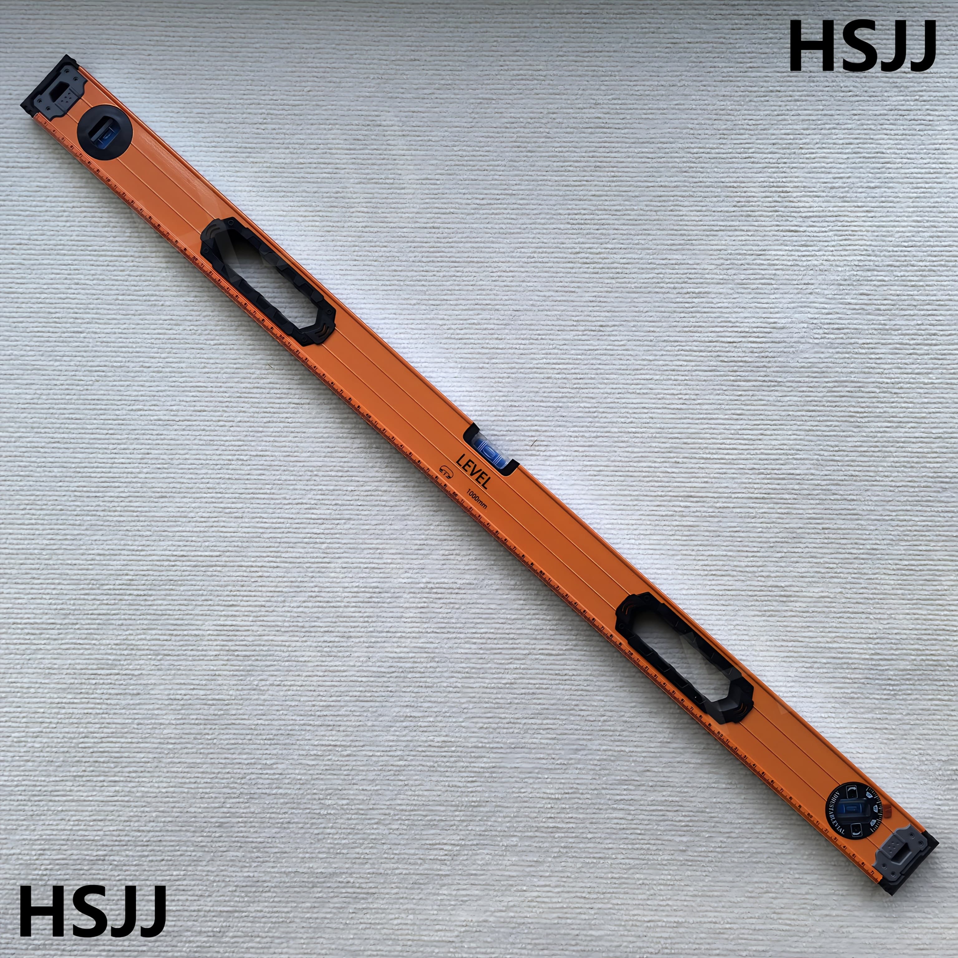 TEMU 39 Inch Magnetic Spirit Level With Metric Scale, 3 Different 45°/90°/180°