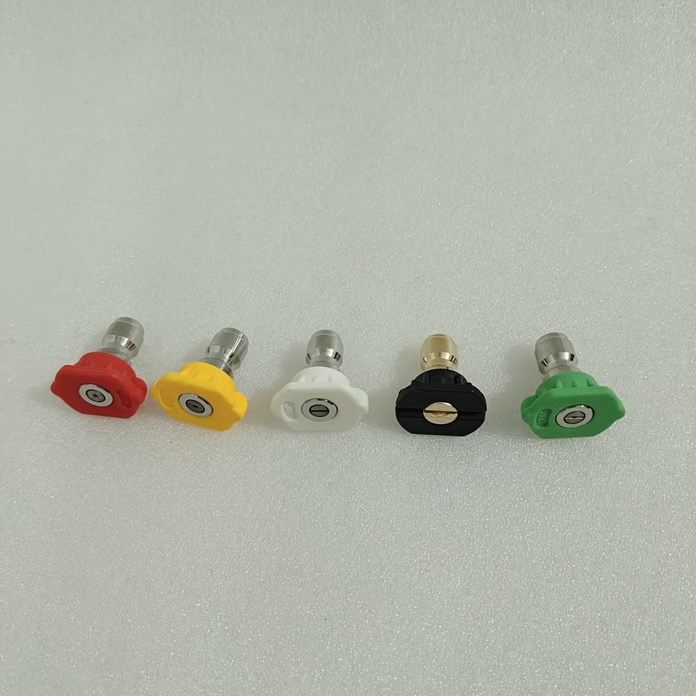 TEMU 5pcs/set Quick Connect Garden High Pressure Cleaning Nozzle Watering Soap Nozzle Tip Garden Car Cleaning Nozzle High Pressure Cleaning Machine Car Washing Machine Water Gun Nozzle
