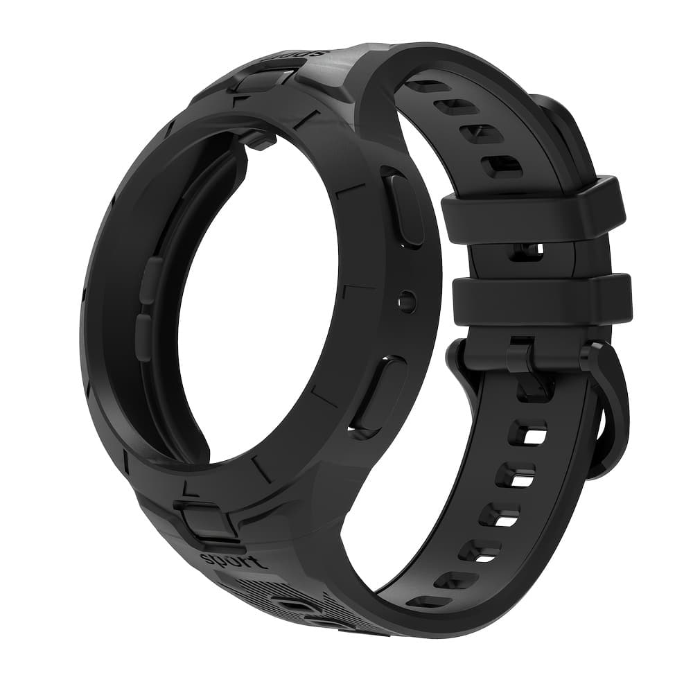 TEMU 7 40mm 44mm Strap, Protective Case And Strap Integrated Into One, With Strap On Of The Watch