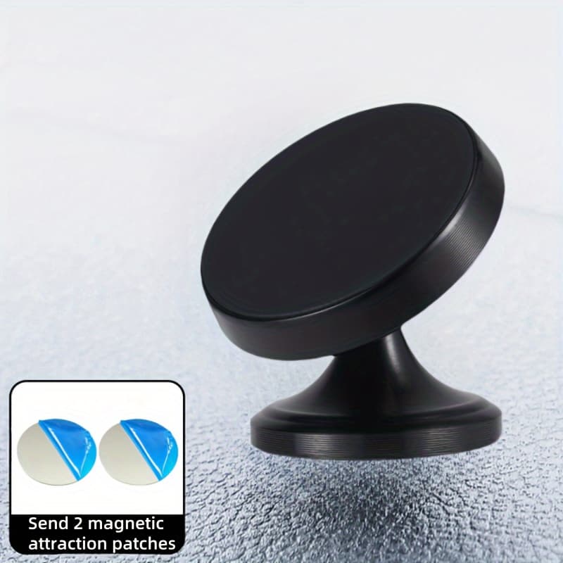TEMU Car Phone Holder Fixed Navigation Magnetic Suction 360° Rotating Suction Cup Universal Car Phone Holder
