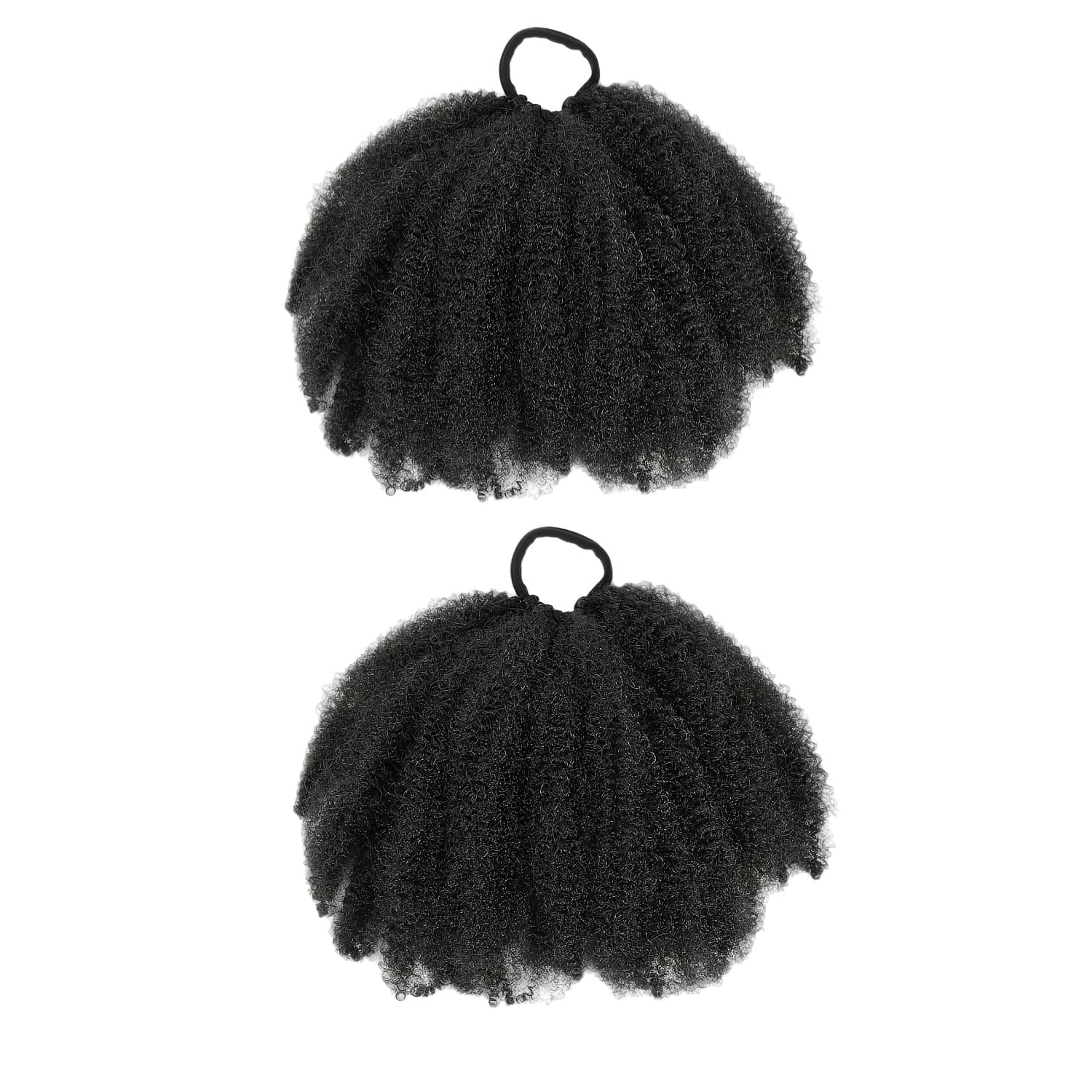 TEMU 2pcs Protective Ponytail Hair Ties Suitable For, Non-destructive Hair Tension With Soft Breathable Base, Bands For Braids, Dreadlocks, Buns, Twists - - Care For Scalp