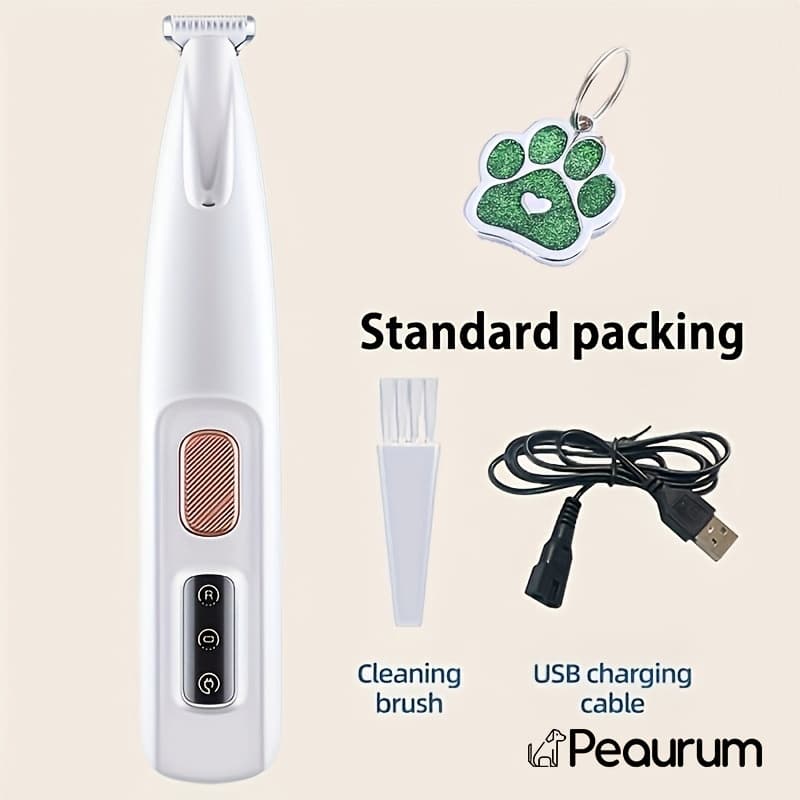 TEMU Professional Pet Grooming Clippers Suitable For Cats & Small Dogs With Usb/battery Power, Hair Trimmer, Usb- & Battery Backup, Plastic For, Travel, For And -the- Grooming