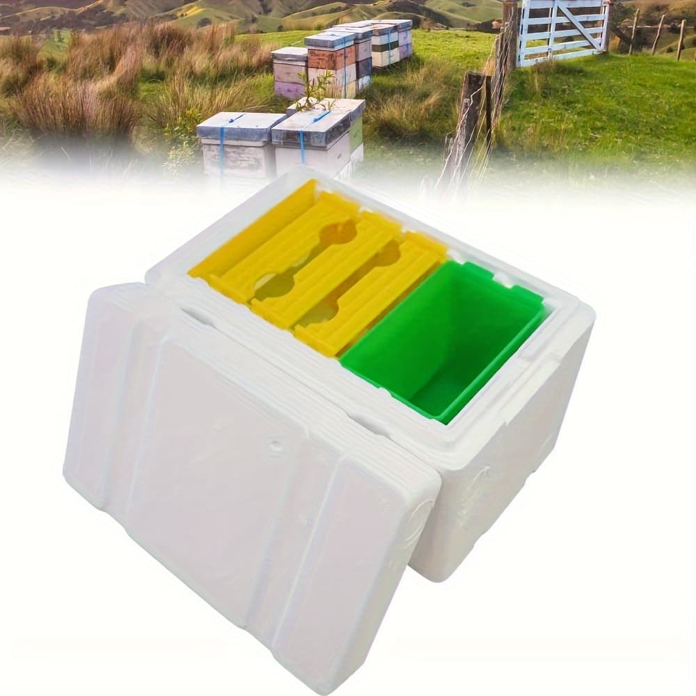 TEMU 1 Set Of Single-layer Queen Rearing Box, Mating Box, Beehive Beekeeping Equipment, Necessary Beehive For Breeding