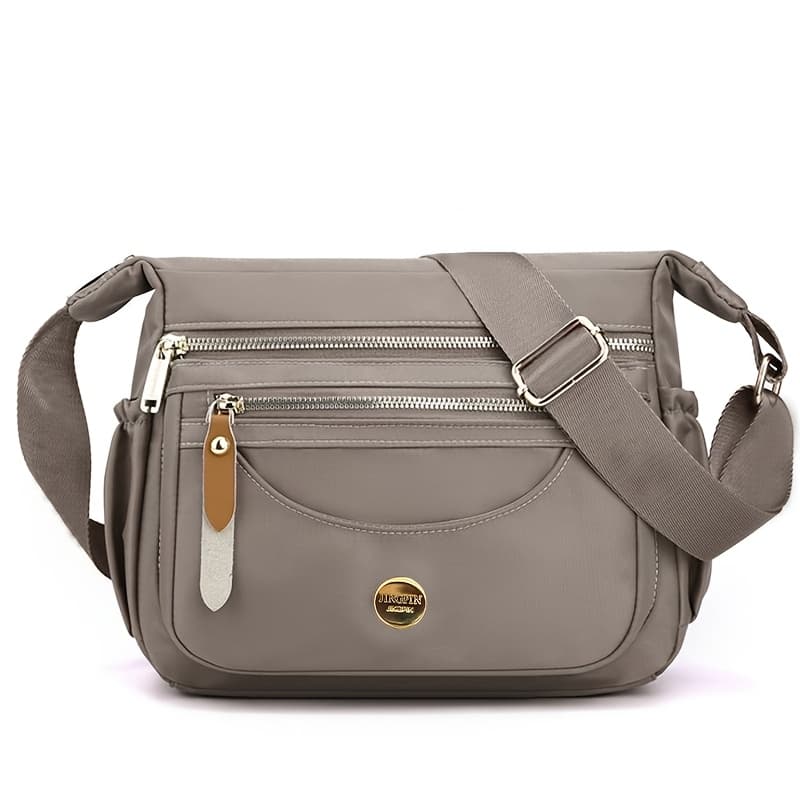 TEMU & Crossbody Bag Compatible For - Neutral Square Tote With Multi-layered Pockets, Adjustable Strap & Zipper Closure - Casual Everyday Use Handbag () | & Versatile For,, Travel, For Teenager