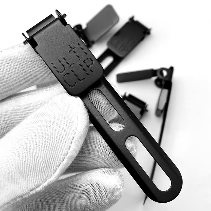 TEMU Outdoor Tactical Style Stainless Steel Waist Clip , Holster Stainless Steel Clip, Knife Sheath Waist Clamp, Multi-functional Lightweight Back Clip, K Sheath, K Clip, Waist Clip, Includes Screws