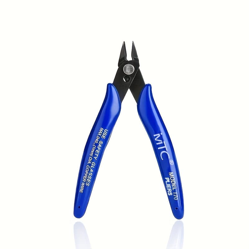 TEMU Multi Functional Pliers Carbon Steel Pliers Electrical Wire Cable Cutters Cutting Side Flush Pliers Nipper Home Hand Tools