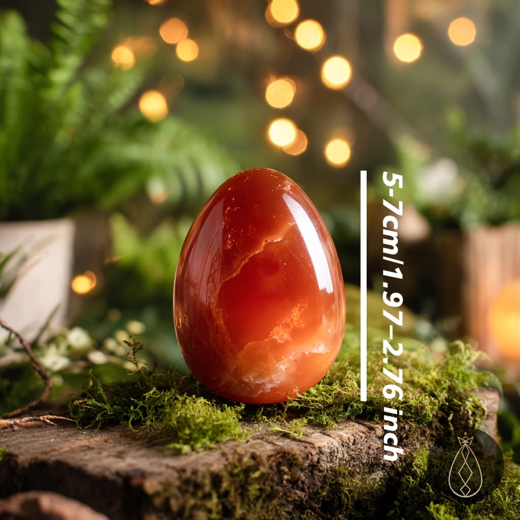 TEMU Carnelian Egg, And , Jewelry For Women Space Deal, Items Cheap Gifts, Used For Home Decor, Cyrstal Collection