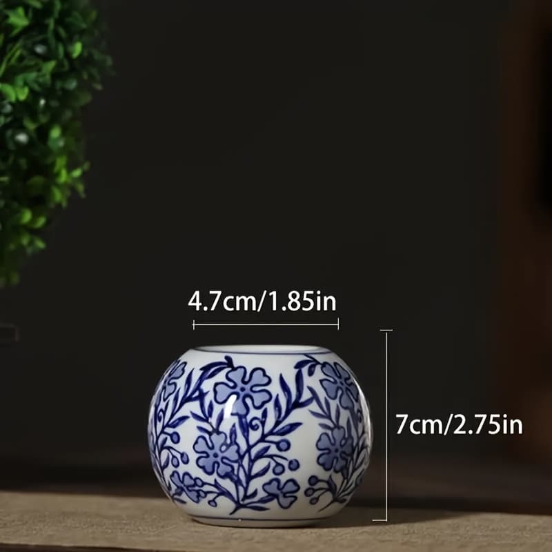 TEMU A Round Candle Holder Made Of And White Porcelain, Lightweight And , Sturdy, And A Stylish Decoration For Wedding Parties