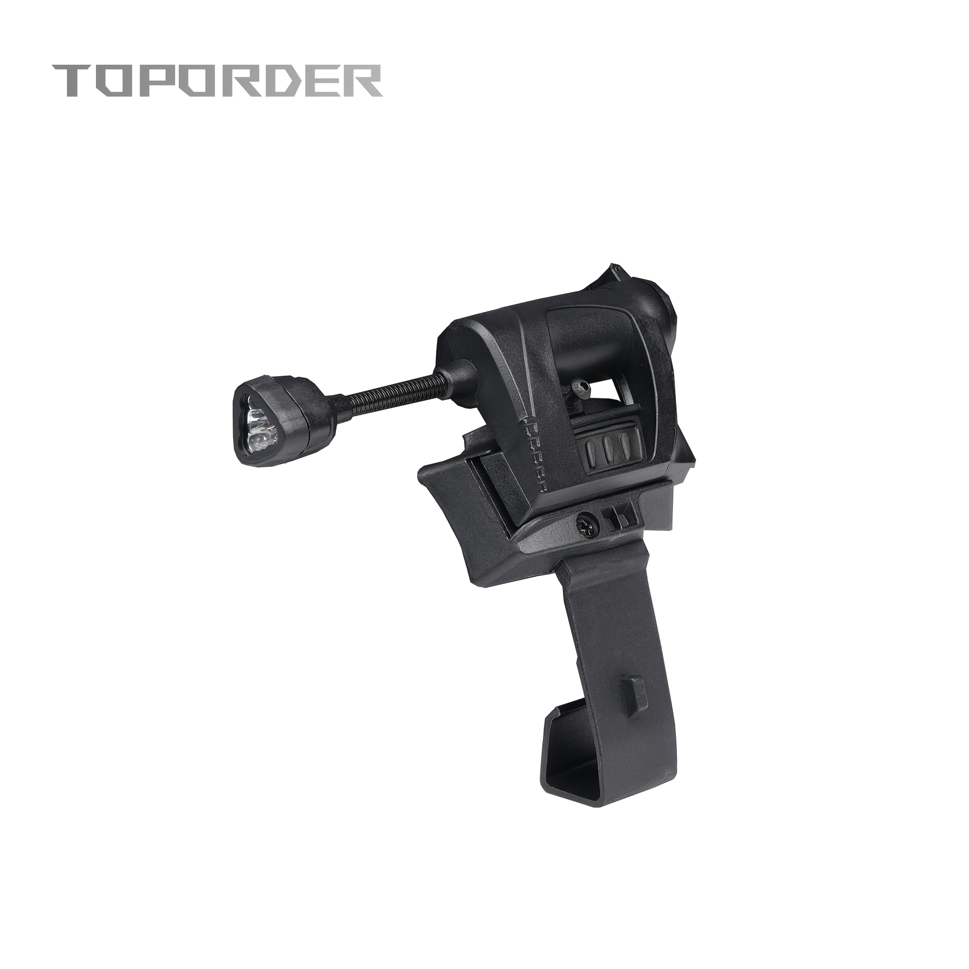 TEMU Tactical Helmet Light 3 Led Flashlight Outdoor Night Lighting For Laser Hunting Cycling Fishing Helmet Lamp