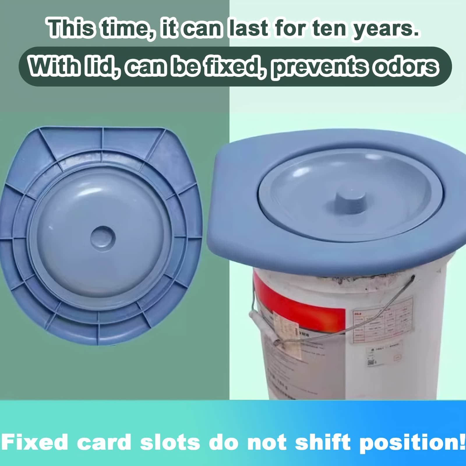 TEMU Portable Camping Toilet Seat - , Hygienic, And , Perfect For And Sites. Suitable For Camping, Car Camping Additions, Portable Travel Toilets, Emergency Equipment,