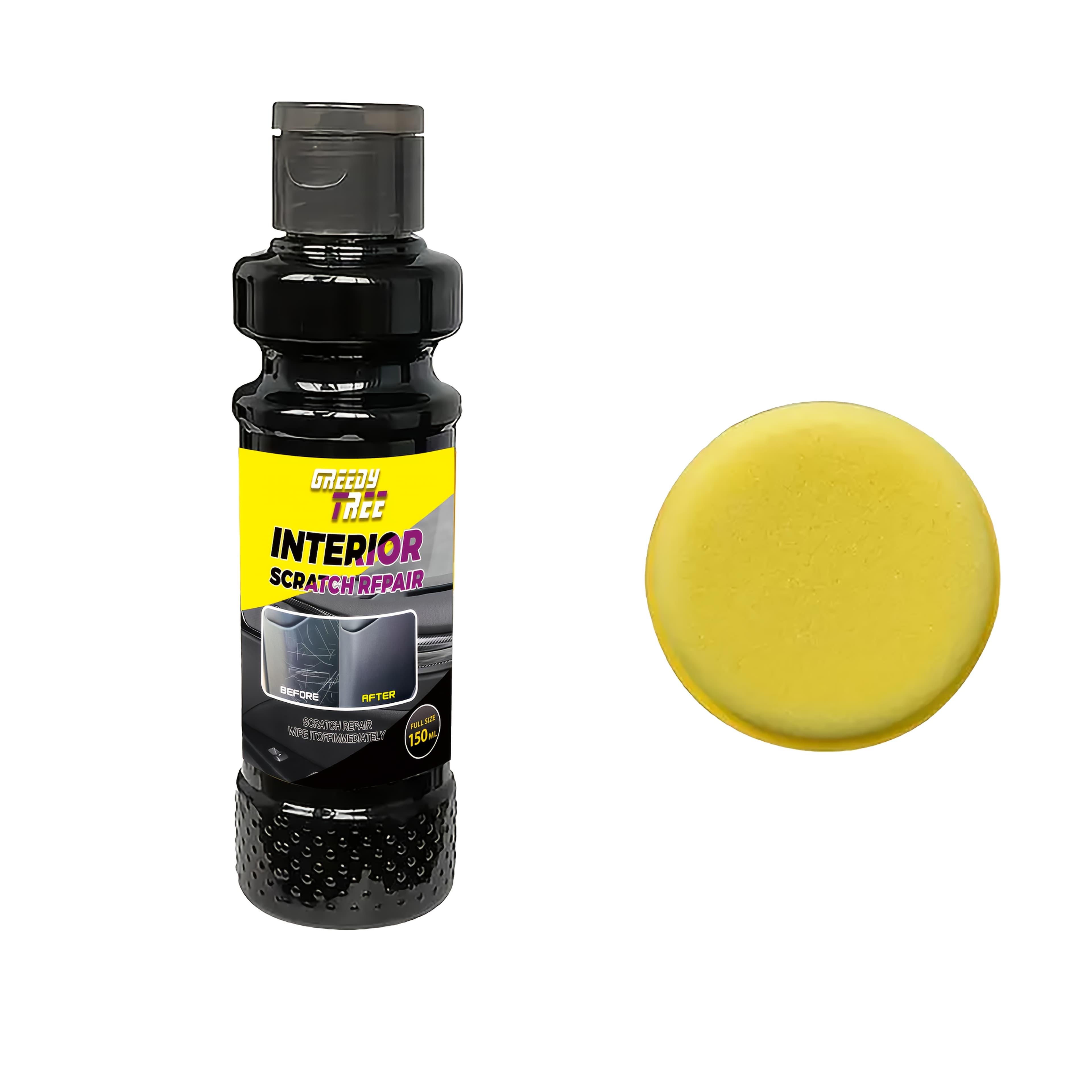 TEMU Tree 1pc Scratch Repair Kit | Interior Car Plastic Restorer - Auto Interior And Panel Renewal Wax Coating Agent