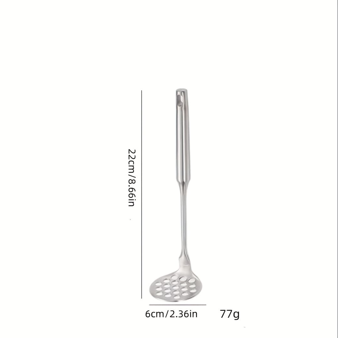 TEMU 304 Stainless Steel Potato Puree , Heavy-duty And Labor-saving , Pumpkin Puree, Banana Puree , Magical Tool For Food, Manual Pressing Tool