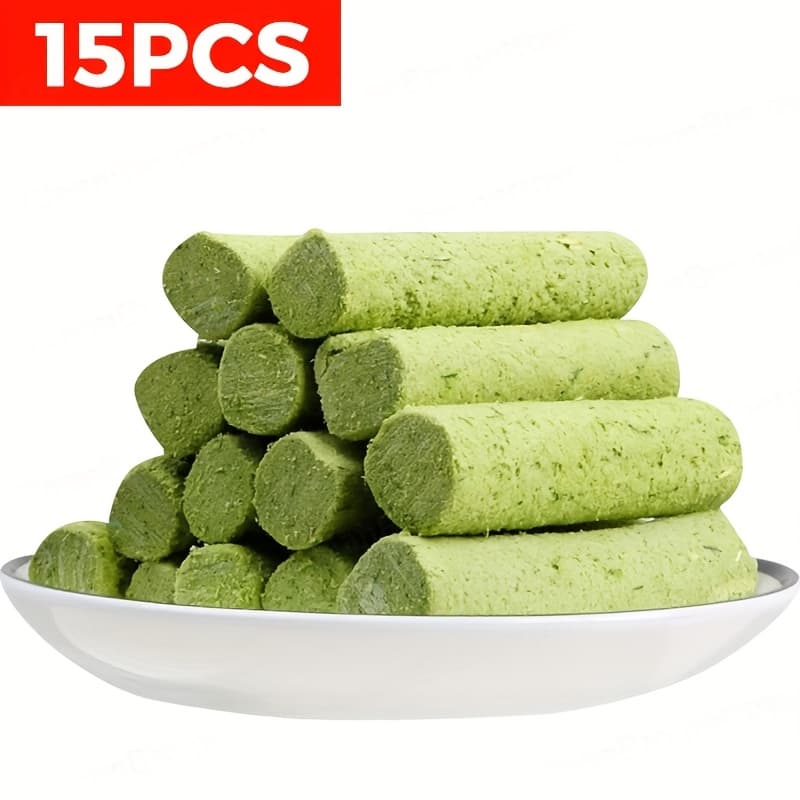 TEMU Cat Grass Grinding Stick, Grass Snacks, Consumable Chew Toys Suitable For Cats, Helping To Clean Teeth And Remove Hairballs