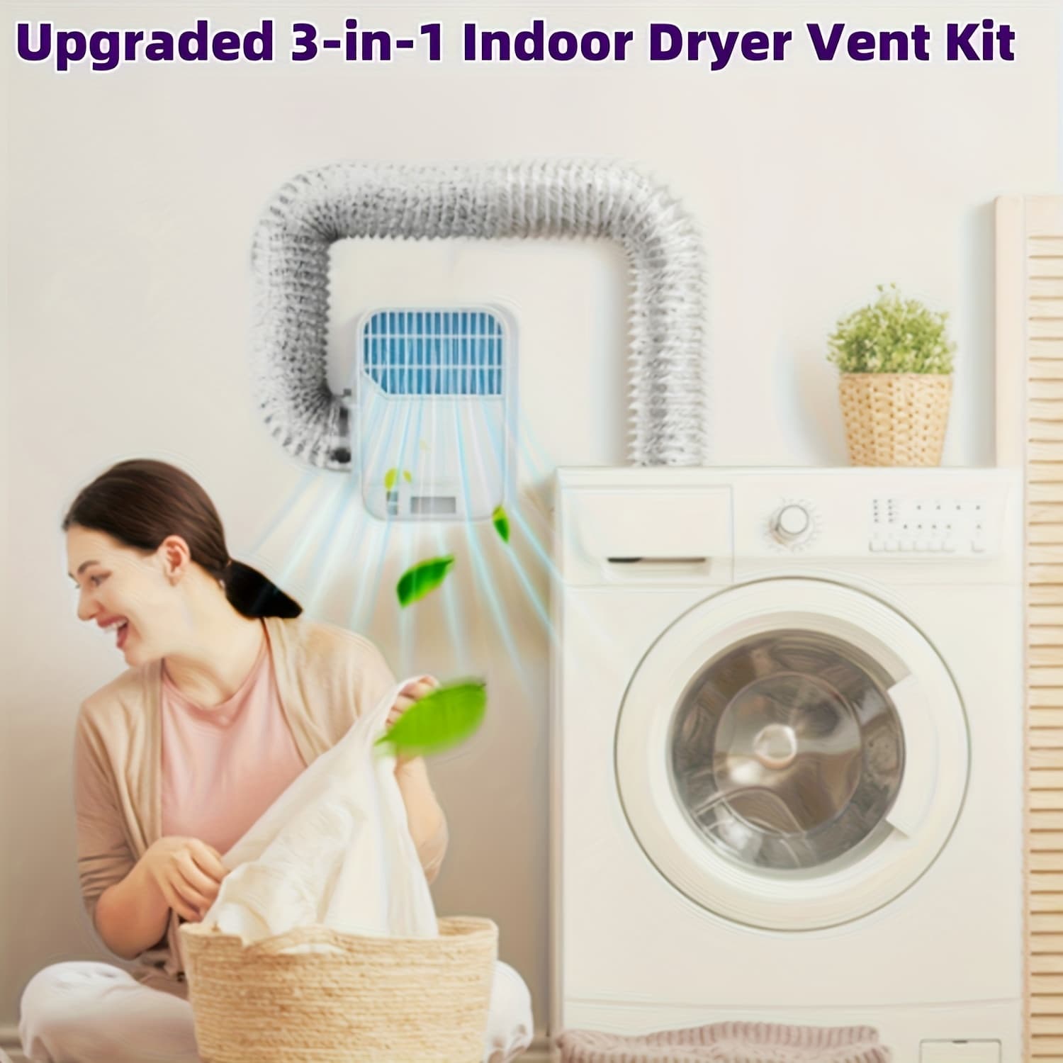 TEMU 2025 New Upgraded Kit With Stainless Steel Filter | Air , Polyester Filters For Electric Dryers, Vent Boxes, And Sump - Indoor Air Quality Improvement