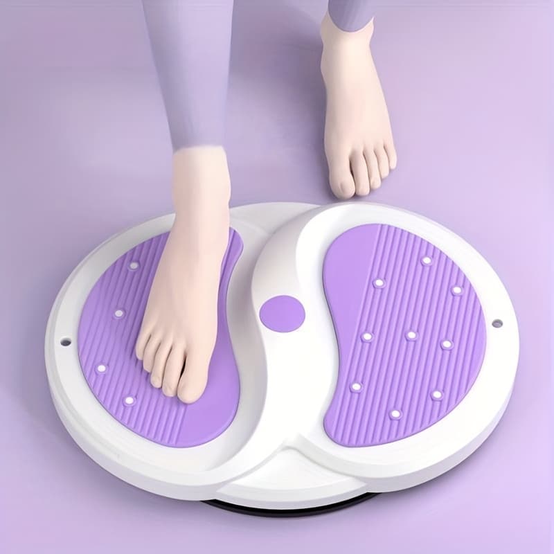 TEMU Weight Capacity Of 350kg, 3d Exercise Yoga Twist Board - Gadget For The Lazy, Allowing You To Tone Your Abdomen While Lying Down. A Must-have Waist-twisting Disc For Office Workers