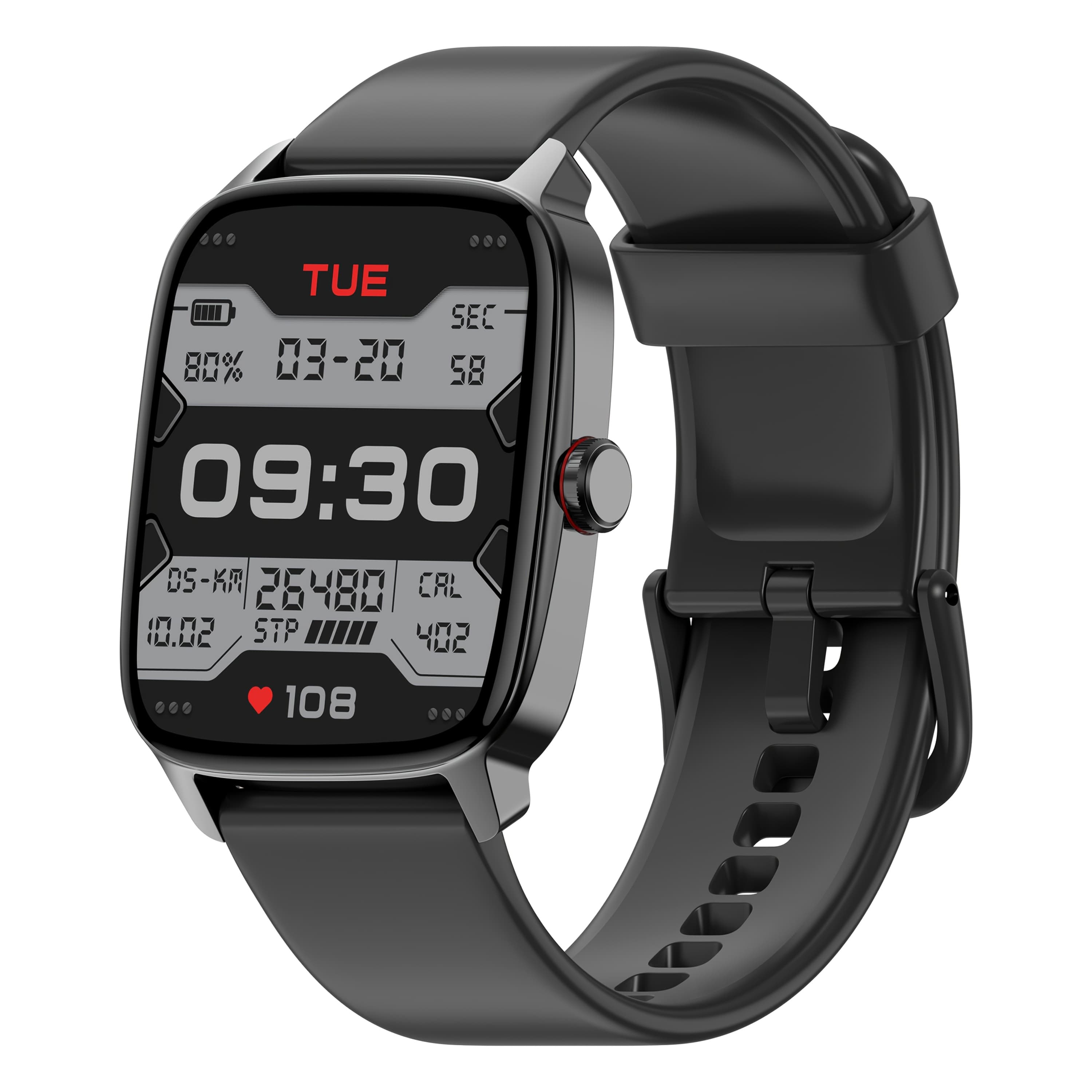 TEMU Faweio Smart Watch With Call Answering/making, 1.8-inch Unisex Sports Smartwatch Featuring 100 , Fitness Activity , And Pedometer, Compatible With And Iphone, For Family Or , Ideal For Christmas