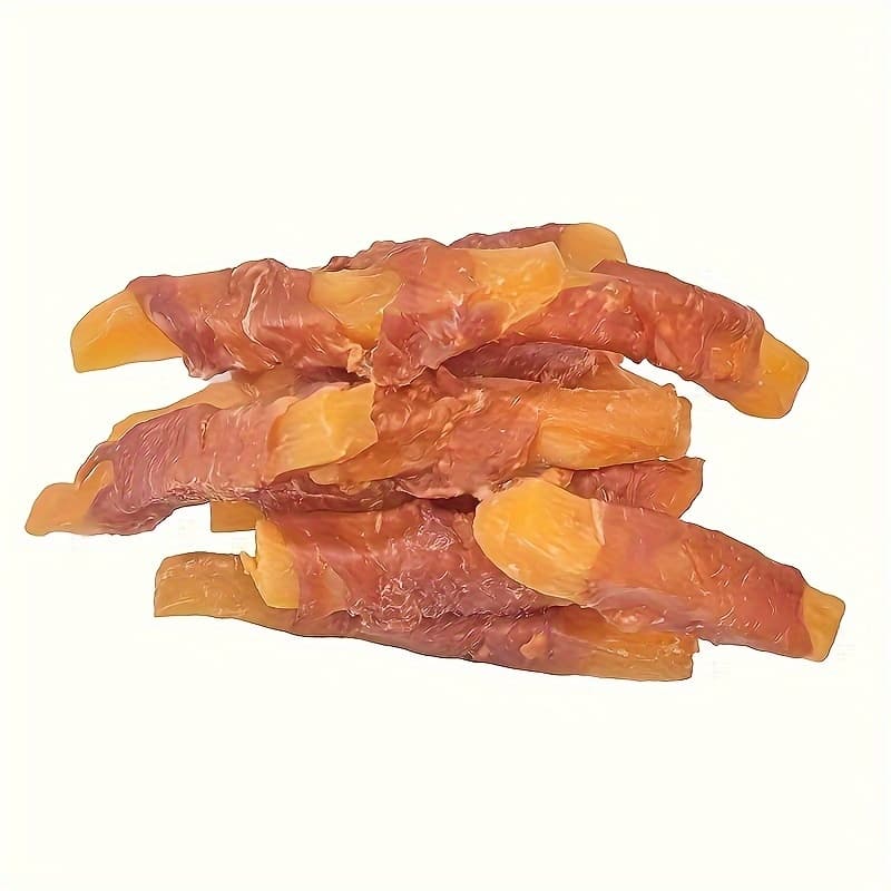 TEMU 200g/400g 7.05oz/14.1ozdog Sweet Potato Chicken & Chew Treats, Dog Snacks For Small, Medium, Large Dog, Made With Chicken, Potato - Healthy, , Dog Chews Long Lasting, And High Protein