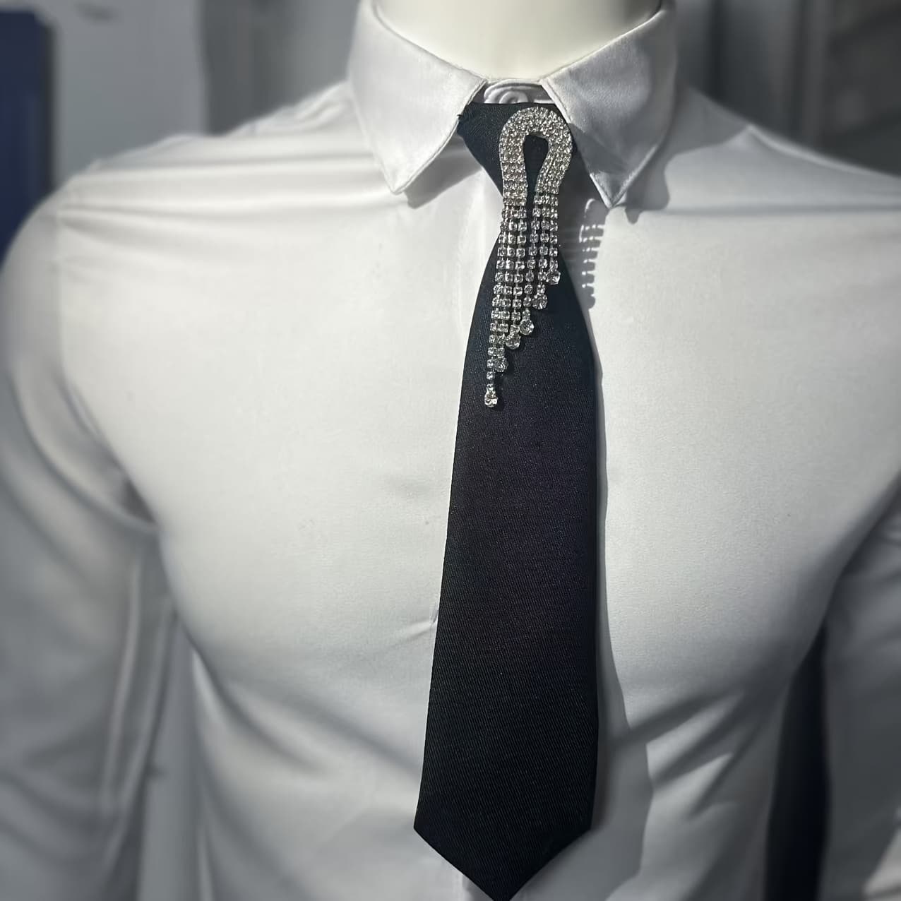 TEMU Adjustable Accessory Elegant Tie For Women